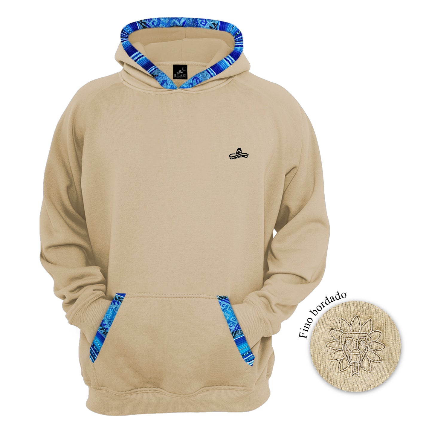 SUDADERA KUKULCAN BEIGE