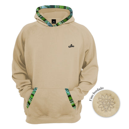 SUDADERA KUKULCAN BEIGE 1