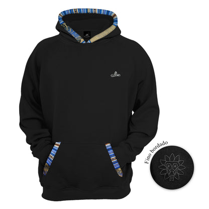 SUDADERA KUKULCAN NEGRO