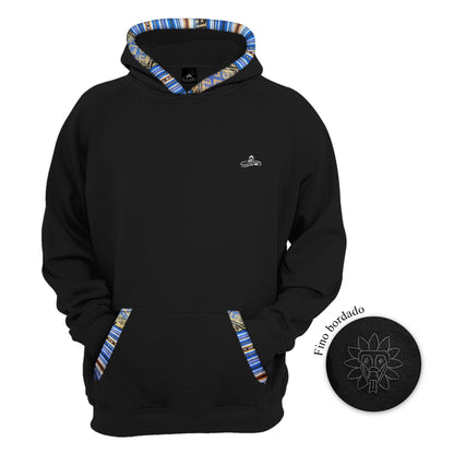 SUDADERA KUKULCAN NEGRO