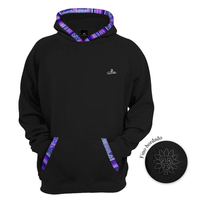 SUDADERA KUKULCAN NEGRO