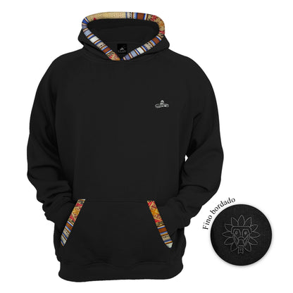 SUDADERA KUKULCAN NEGRO
