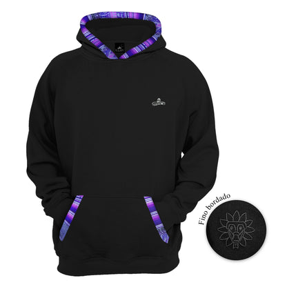 SUDADERA KUKULCAN NEGRO