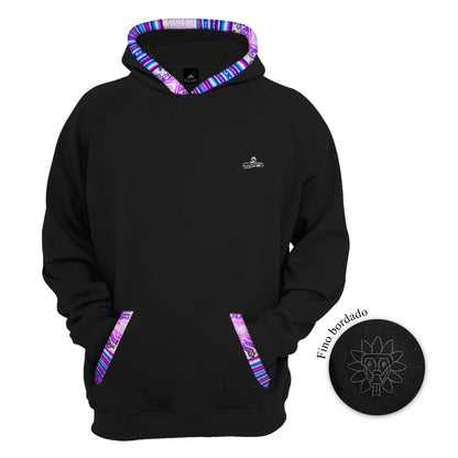 SUDADERA KUKULCAN NEGRO