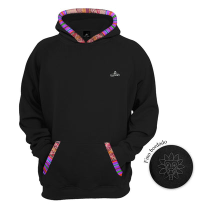 SUDADERA KUKULCAN NEGRO