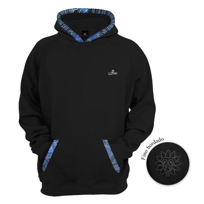 SUDADERA KUKULCAN NEGRO