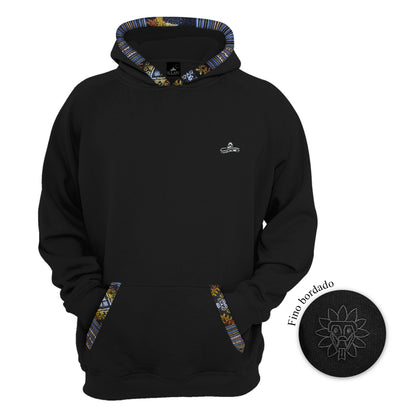 SUDADERA KUKULCAN NEGRO