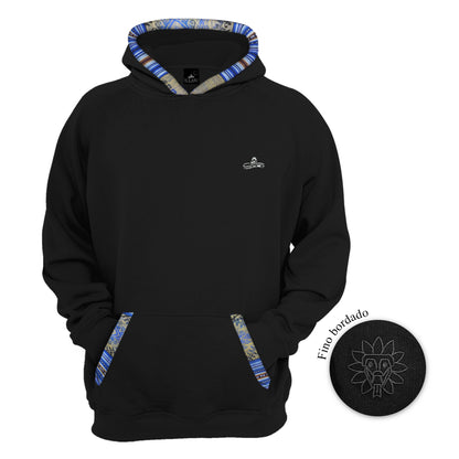 SUDADERA KUKULCAN NEGRO