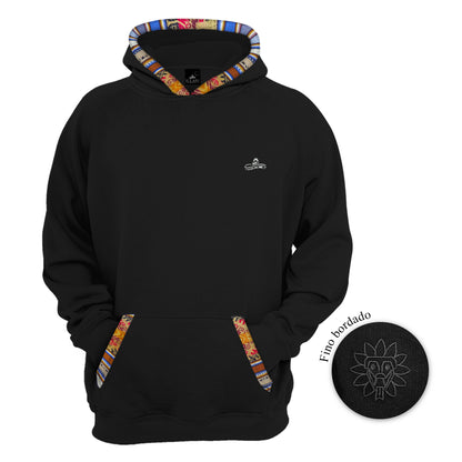 SUDADERA KUKULCAN NEGRO
