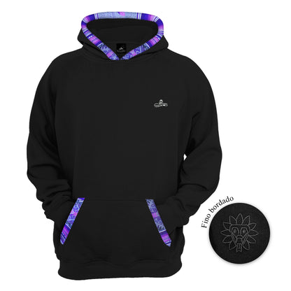 SUDADERA KUKULCAN NEGRO