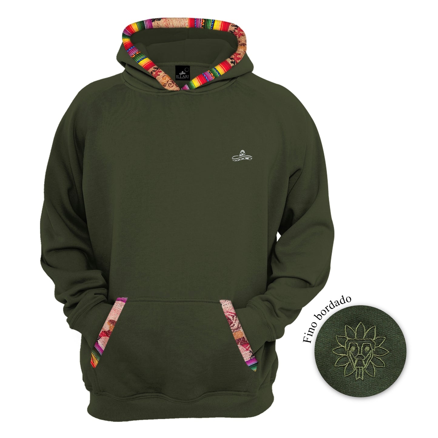 SUDADERA KUKULCAN VERDE