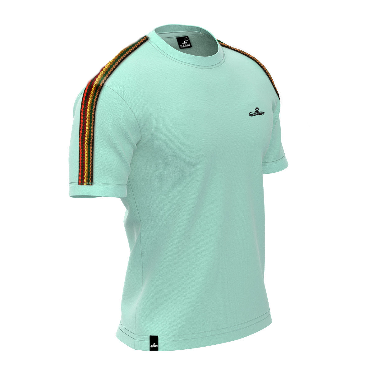 PLAYERA MAYA VERDE AGUA 2