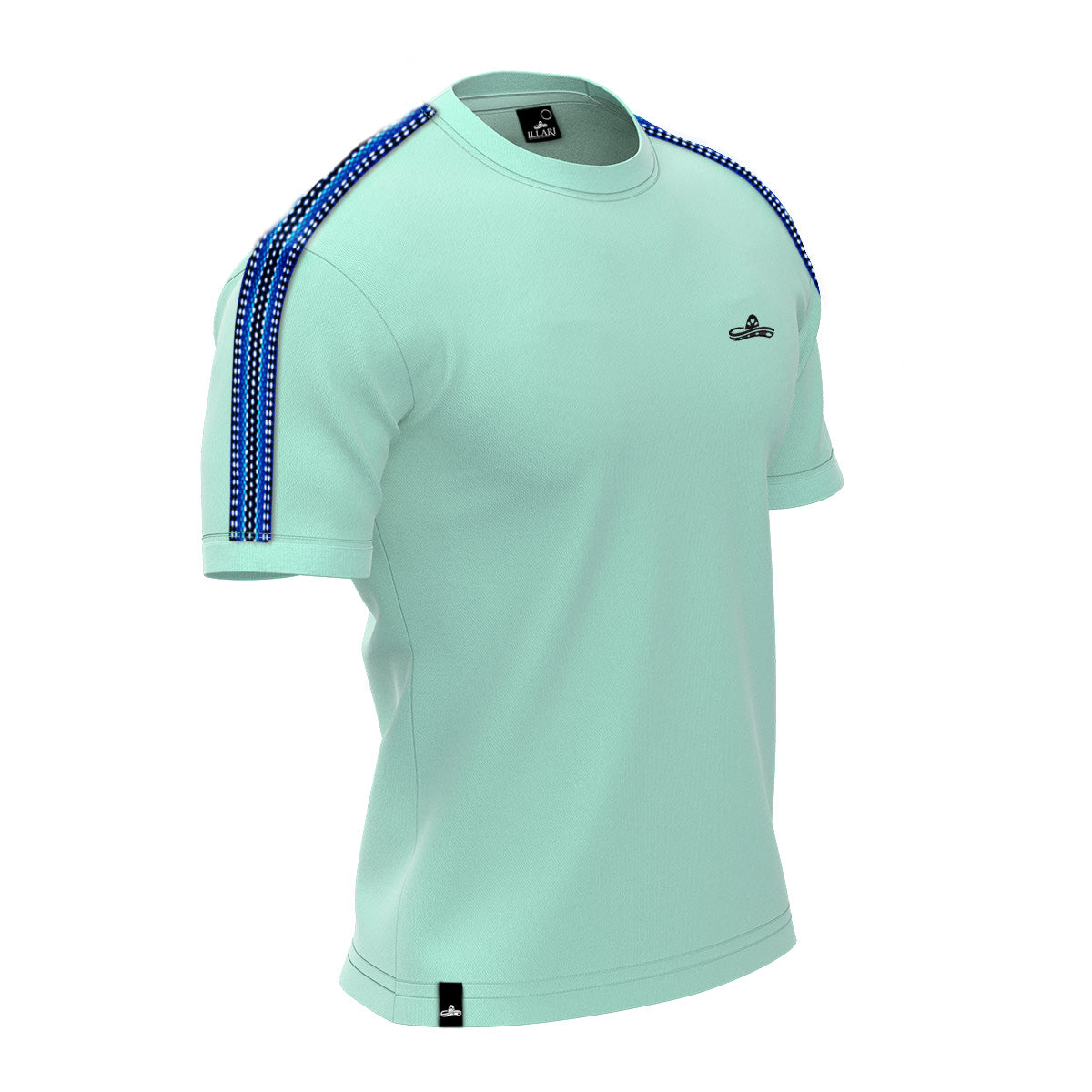 PLAYERA MAYA VERDE AGUA 2