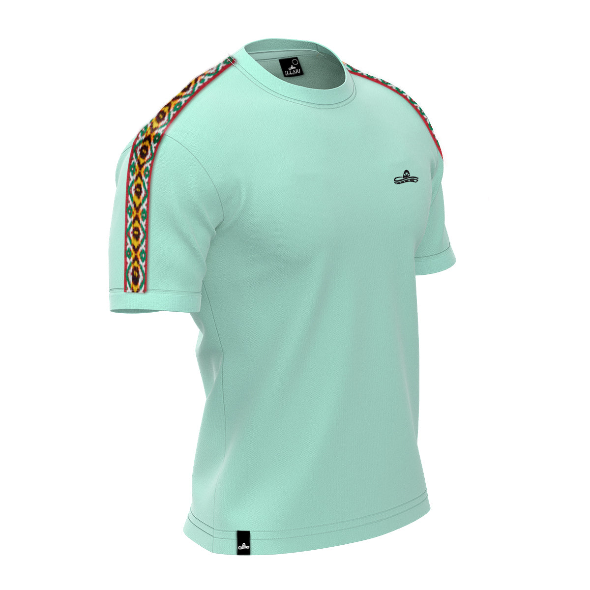 PLAYERA MAYA VERDE AGUA 2