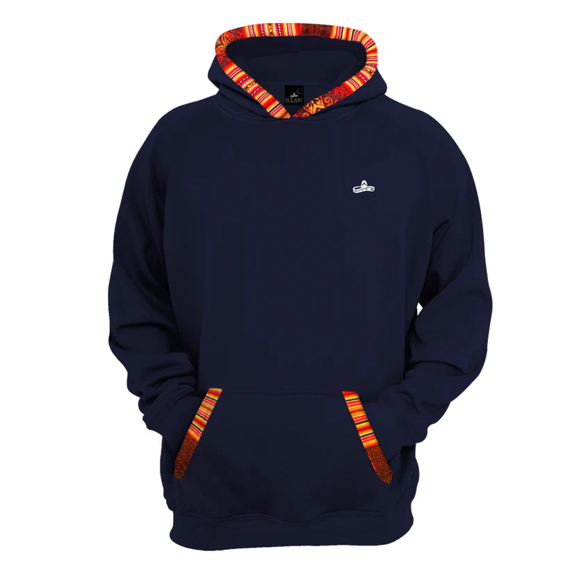 SUDADERA KUKULCAN AZUL ACERO