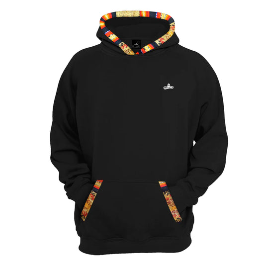 SUDADERA KUKULCAN NEGRO