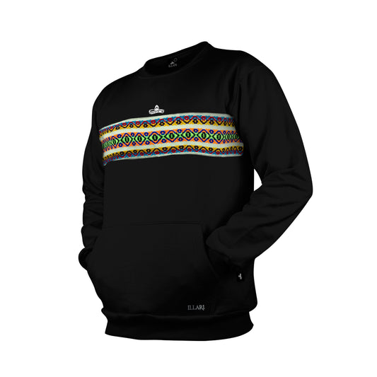 SUDADERA TEOTIHUACÁN NEGRO